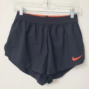 Nike Pro Elite 2" Made In USA Running Shorts DA2943-024 Size L Black Orange - Picture 1 of 5