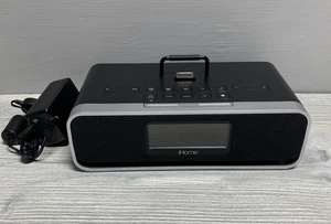 iHome iD91 Dual Alarm Clock FM Radio 30-Pin Dock with Power Adapter iPad iPhone - Picture 1 of 12
