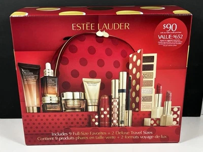 Estee Lauder 2025 Holiday Blockbuster Makeup Gift Set $652 Value GLOW (WARM) NEW - Image 1 of 4