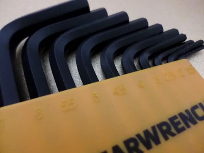 NEW GearWrench 20 Hex Key (Allen Wrench) Set, SAE/Metric, Short-Arm, 1.5-7mm - Image 1 of 3