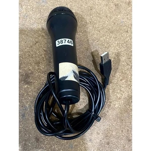 Logitech Disney Interactive Studios E-UR20 Microphone Black Wired for Wii & PS3 - Picture 1 of 9