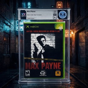 Max Payne &bull; WATA 9.8 A+ &bull; Xbox &bull; Not VGA/CGC