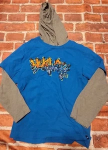 Hurley Boys Hooded T Shirt Sz 6 Guc - Picture 1 of 1