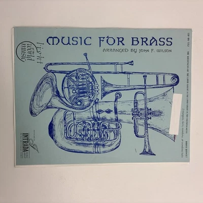 The Greatness of the Lord Brass Quintet Score Parts Wilson Church Music Hymns - Image 1 of 4