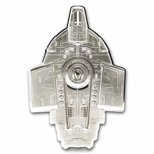 2025 Niue 3 oz Silber 5 $ Star Trek Schiffe: USA Defiant NX-74205 - Bild 1 von 5