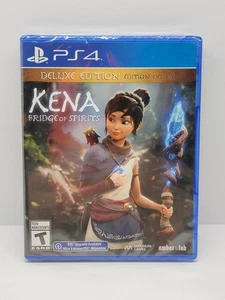 PS4 Kena Bridge of Spirits Deluxe Edition Sony PlayStation 4 Video Game NEW PS5 - Picture 1 of 4