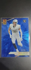 2024 Panini Donruss Maxx Crosby.  Blue Parallel #45/99 - Bild 1 von 2