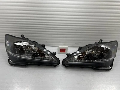Faros proyectores LED ZMAUTOPARTS negros Lexus IS250 IS350 2006-2010 Foto 1 de 4