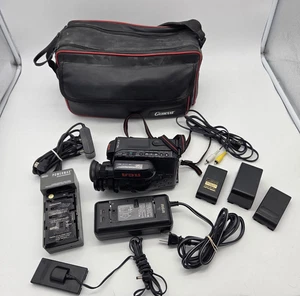 RCA Pro 8X Video Camera Camcorder w/ battery, carrying case, dc adapter and misc - Picture 1 of 15