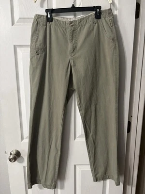 Pantalones para mujer Columbia Sportswear vintage talla 14 verde militar senderismo informales camping Foto 1 de 4