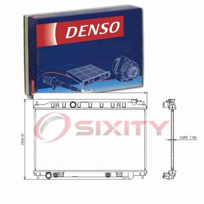 Denso Radiator for 2002-2006 Nissan Altima 2.5L L4 Cooler Cooling Antifreeze ls - Image 1 of 4