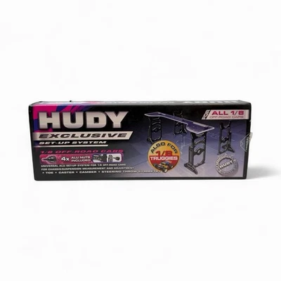 Hudy 108805 Exclusive Alu Set-Up System for 1/8 Off-road Cars & For Truggy - Image 1 of 4