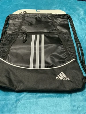 Mochila Adidas Alliance II en NEGRO con ACENTOS GRISES NUEVA CON ETIQUETAS ENVÍO GRATUITO Foto 1 de 4