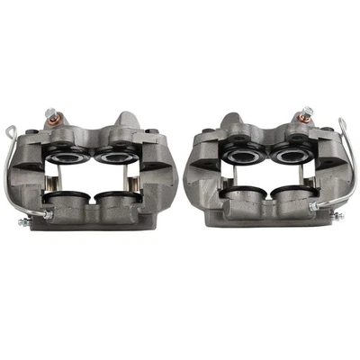 2Pcs Front Brake Calipers For 1965-1966 Ford Mustang 3.3L 4.7L Left Right Foto 1 de 4