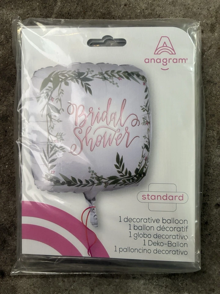 Love & Leaves Bridal Shower Balloon - Image 1 of 1