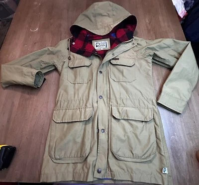 Chaqueta Parka Penfield Trailwear De Colección Algodón Lana Para Hombre’s M Tareas Bolsillo Búfalo Foto 1 de 4