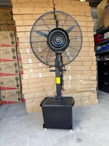 Local pickup Portable Misting Fan 5000 CFM 30 in fan blade 10 Gallon water tank - Picture 1 of 6
