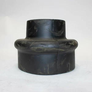 Donaldson P129660 Heavy Duty 8" x 5.5" ID Rubber Hump Hose Reducer - Picture 1 of 2