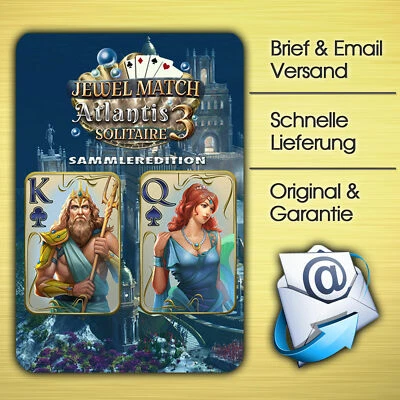 Jewel Match Atlantis Solitaire 3 - Sammleredition - PC / Windows - Bild 1 von 4