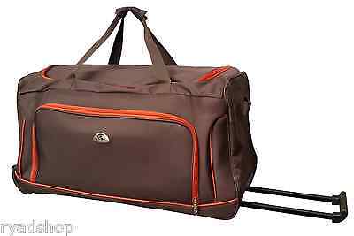 Valise Sac De Voyage Taille Cabine Avec Roues A Roulettes Trolley Bagage A Main  • 33.99€