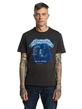 Amplified Men's Metallica-Ride The Lightning T-Shirt XL Grey (Charcoal Cc)