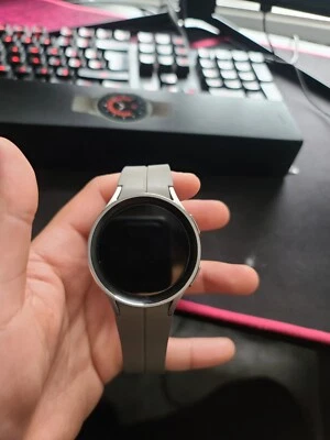 Samsung Galaxy Watch5 Pro SM-R920 45mm Titanium Case with D-Buckle Sport Band - - Image 1 of 4