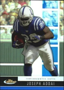 2008 Topps Finest #29 JOSEPH ADDAI blue refractor INDIANAPOLIS COLTS🏈 - Picture 1 of 2