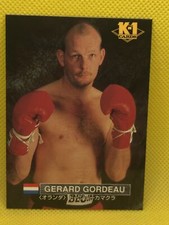 GERARD GORDEAU K-1 cards  K-! GRAND PRIX BANDAI Japanese 1997 F/S