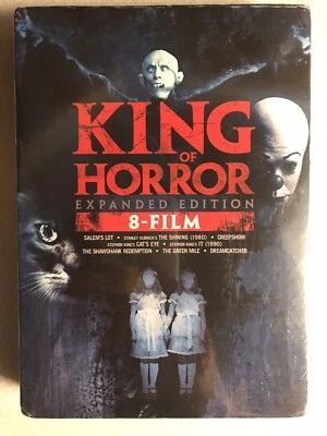 NEW! King of Horror: 8-film Expanded Edition (DVD)Stephen King, Factory Sealed. - Image 1 of 2