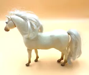 1997 Vintage Mattel Barbie Vanilla Color Walking Horse w Movable Legs - Picture 1 of 7