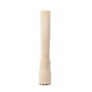 Kikkerland Wooden Cocktail Muddler Bar Mojitos Accessory Essential Utensil Tool - Picture 1 of 3