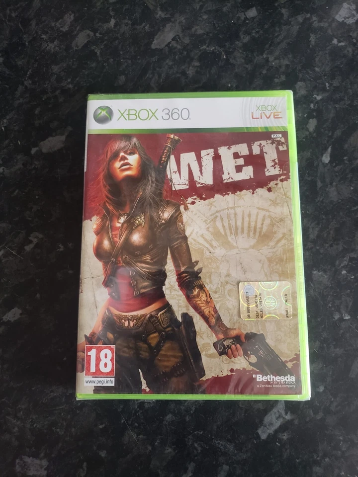 WET Xbox 360 Game New Sealed RARE GAME Italian  - Image 1 of 4