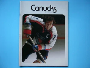 1978/79 VANCOUVER CANUCKS NEW YORK RANGERS PRESEASON NHL PROGRAM PHIL ESPOSITO - Picture 1 of 6