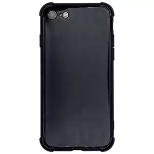 Transparent TPU Shock Proof Case Cover for iPhone 7/8/SE2/SE3 Solid BLACK - Picture 1 of 2