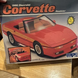 Vintage 1987 MPC 1988 Chevrolet Corvette Convertible 1:16 Model #6480- Sealed - Picture 1 of 8