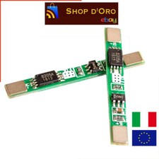 5PZ BMS CIRCUITO DI PROTEZIONE RICARICA BATTERIA 18650 LIPO LITIO CELLA 3,7V 3A