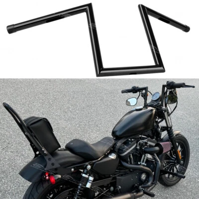 10" Rise Ape Hanger Handlebar Z Bar 1" For Harley Davidson Sportster Iron 883 - Image 1 of 4