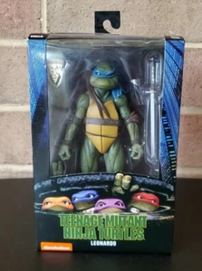 Neca Tmnt Leonardo 1990 Movie Gamestop Exclusive Figur 2018 Neu - Bild 1 von 11