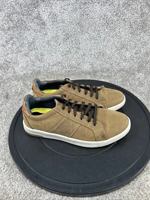 Zapatos Florsheim Para Hombre Talla 7 M Punta Suave Cruzada Trabajo Beige Cuero Foto 1 de 4