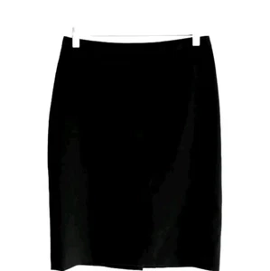 Ann Klein Black 8P Petitie Pencil Skirt Office Business Work Chic NWT B22#4 - Picture 1 of 7