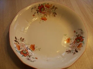 VINTAGE FRENCH DAUPHINE CHINA 9 INCH SERVING BOWL - Picture 1 of 3