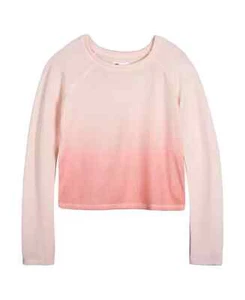 Epic Threads Long Sleeve Ombre Soft Knit Sweatshirt Big Girls XL Crystal Pink - Picture 1 of 16