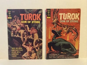 Gold Key Comics Turok Son Of Stone 77,78 With Mark Jewelers Adds 1972 Comics - Bild 1 von 4