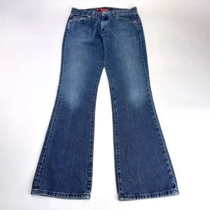 Pantalones de mezclilla Levi's 518 corte bota súper bajos talla 9M medianos - Imagen 1 de 7
