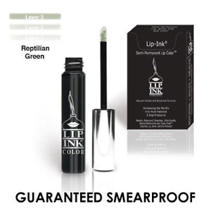 LIP INK Organic Vegan  Smearproof Trial Lip Kits - Reptilian Green