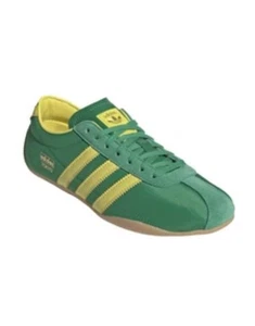 Nuove scarpe sneakers Adidas Tokyo taglia 7,5 verde puro zolfo W JI3298 - Foto 1 di 10