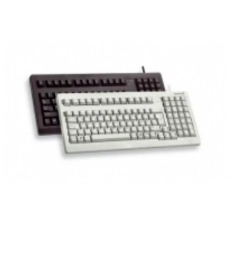 Cherry USB/PS2 Compact Keyboard - Light Grey - Image 1 of 2