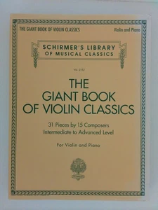 Giant Book of Violin Classics for Violin with Piano Accompaniment by Hal Leonard - Picture 1 of 2