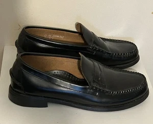 Mocasines Sebago Clásicos Dan Cuero Penny Sin usar, en caja, Puntera Talla 10 - Imagen 1 de 8
