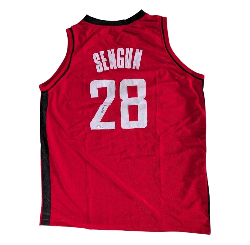 Alperen Sengun Signed Autographed Houston Rockets Jersey w/ COA PSA DNA 3T24942 - Image 1 of 4